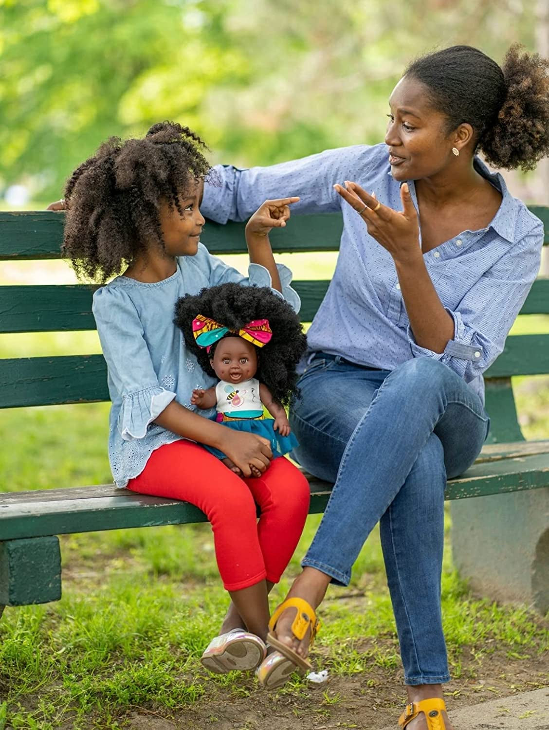 Fro Love Baby Bee Doll - Oprah'S Favorite Things African American Doll, Black Doll, Latino Doll, Afro Doll, Baby Doll, Curly Hair Doll, Baby Doll, African Doll, Birthday Gift